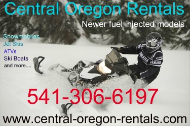 Snowmobile Rentals - Central Oregon Rentals